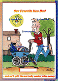 M65  SUPER DAD  DIGITIZED CARTOON