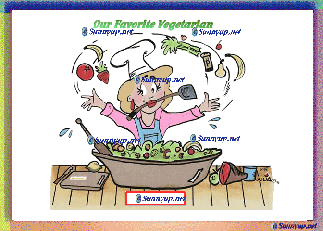 T13 FOOD LOVER  DIGITIZED CARTOON