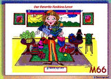 000 FASHION & HAIR DIGITIZED CARTOONS