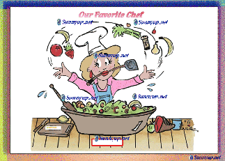 T13 FOOD LOVER  DIGITIZED CARTOON