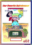 000 FASHION & HAIR DIGITIZED CARTOONS
