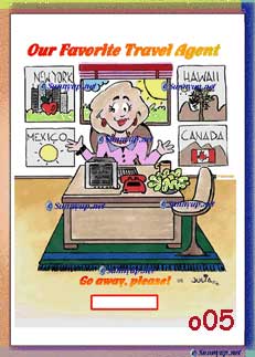 000 TRAVEL DIGITIZED CARTOONS