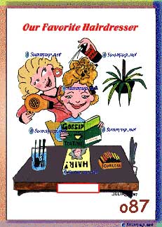 000 FASHION & HAIR DIGITIZED CARTOONS