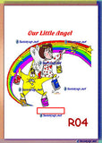 000 BIRTHDAY ANGEL DIGITIZED CARTOON