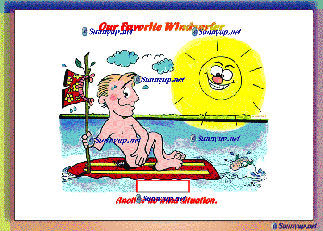 YOUR PERSONALIZED SAILING CARTOON