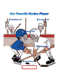 YOUR PERSONALIZED HOCKEY CARTOON