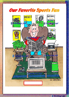 s44 sports fan  DIGITIZED CARTOON