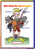 s44 sports fan  DIGITIZED CARTOON